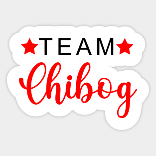 chibog pinoy word Sticker